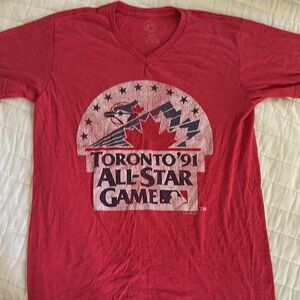 MLB Red Short Sleeve Tee Toronto All-Star
